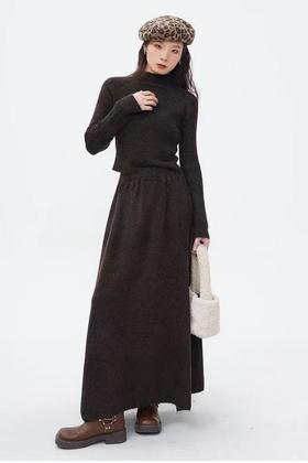 LNNNS 慵懒休闲针织上衣半裙套装 19600