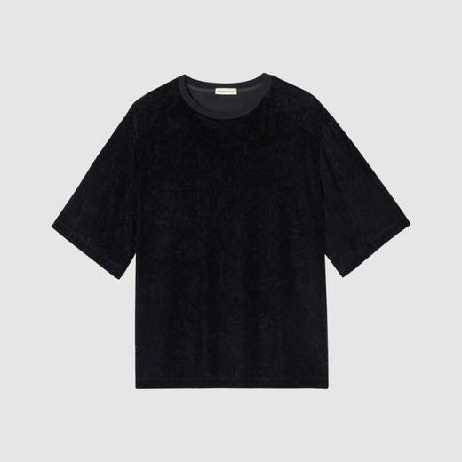 2楼素然光泽丝绒宽松短袖T恤吊牌价1350 商品图1