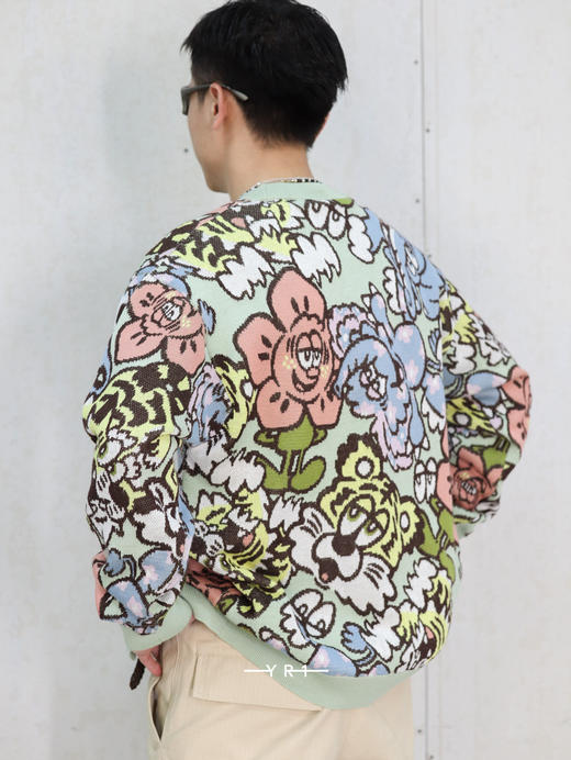 KENZO | ”by Verdy” 涂鸦针织开衫 商品图4