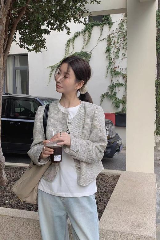 LNNNS 小香圆领短款外套 19764 商品图3