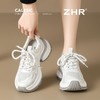 ZHR则则银色老爹鞋春秋爆款透气百搭超轻运动厚底增高休闲鞋ins女 商品缩略图8