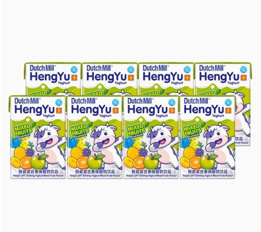 【BF】恒俞草莓/蓝莓/混合果味酸奶饮品(三种口味任选一种)   90ml*4 商品图2