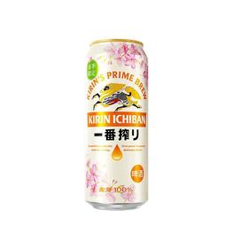 麒麟 一番榨季节限定樱花系列11°P啤酒 500ml/厅