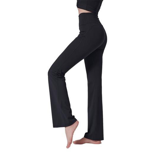 I'd爱帝女士修身显妆微喇裤高腰高弹轻运动休闲裤 商品图4