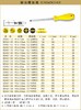 波斯 耐油柄螺丝批φ6*300mm 一字 BS461126A 商品缩略图0