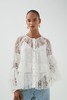 Aje - Primrose Blouse - Ivory - 女装 - 衬衫 - 象牙白 商品缩略图4