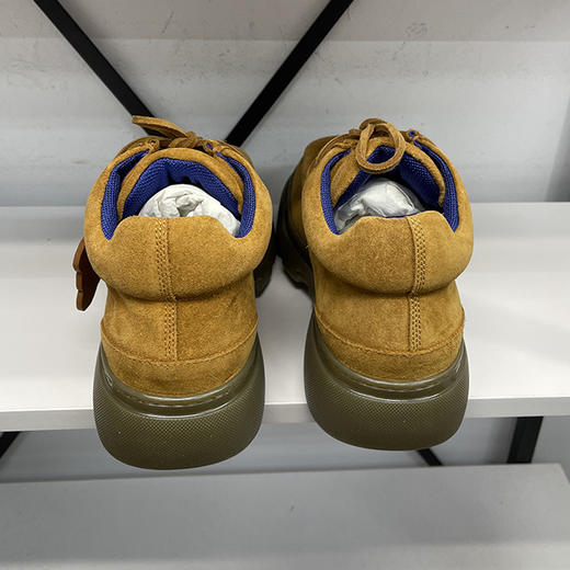 BUR*E**Y/巴*莉 Creeper Mid 男士时尚休闲绒面革中帮系带休闲鞋 商品图3