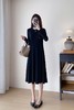春秋新品垂顺高比例显瘦简洁小黑裙连衣裙 商品缩略图8