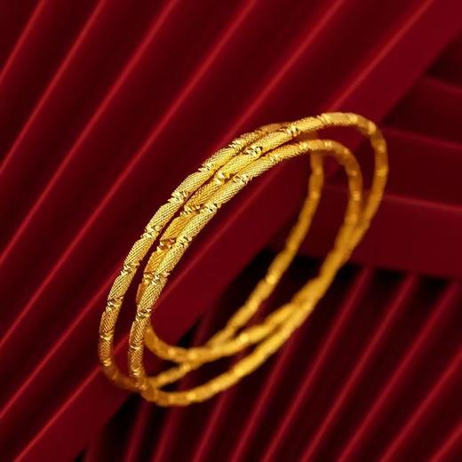 【镇店之宝】复古时尚花手环闭口简约素圈 商品图1