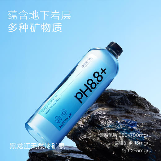 ELECTRO X 粒刻 天然苏打水 1L*9 商品图6