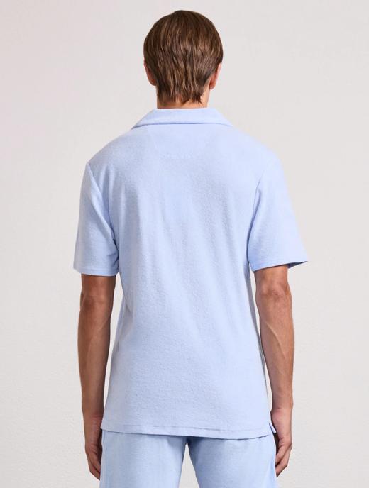 Frescobol Carioca - Faustino Polo S/S - Baby-Blue - 男装 - POLO衫 - Baby蓝 商品图2