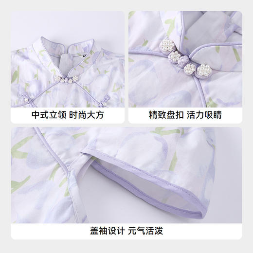 女童连衣裙夏季新款安奈儿童装EG523118 商品图4