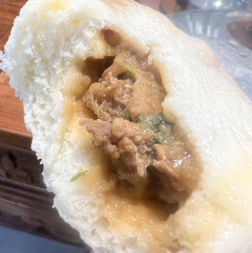 杭笼记 黑猪肉 爆汁大肉包6枚装袋420g 商品图2