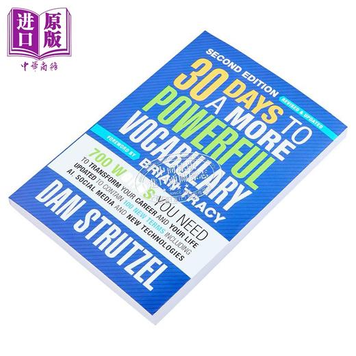 【中商原版】30天积累更强大的词汇量 第2版 30 Days to a More Powerful Vocabulary 2nd Ed 英文原版 Dan Strutzel 商品图1