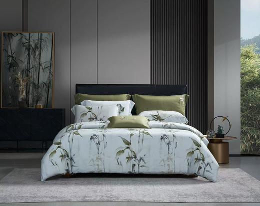 寐 Mine 天丝印花纯蚕丝纤柔被+四件套 商品图0