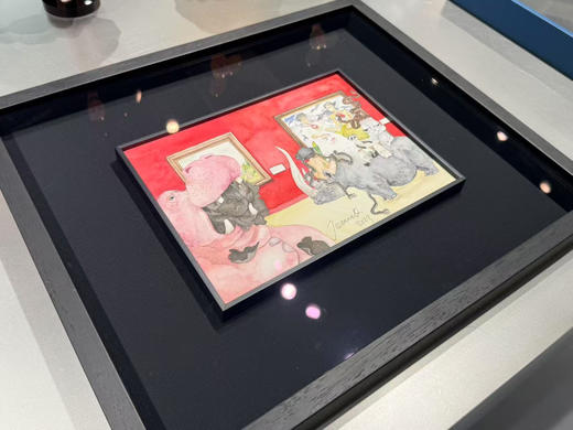JoanneQ《读懂-弗利达》水彩小原作 商品图0