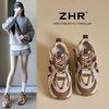 ZHR则则厚底透气老爹鞋显瘦女鞋春季新款ins百搭休闲运动鞋女增高 商品缩略图0
