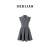 Herlian2025新品女士灰色修身无袖连衣裙Polo领 商品缩略图4