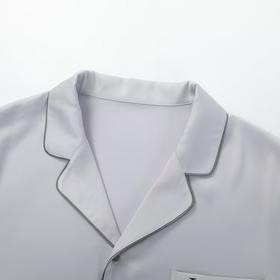 2F【Fandecie芬狄诗】IS LOVE系列男士长袖长裤睡衣色丁面料家居服套装