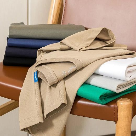 【eve-1207】基础素色打底系列！ 男子短袖T恤！！ 商品图0