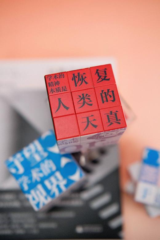 【限时买一送一，买即赠藏书票一份！】早鸟价 大学问·学术魔方 可选 马卡龙系/复古系 买一个魔方送一套作家头像藏书票 商品图13