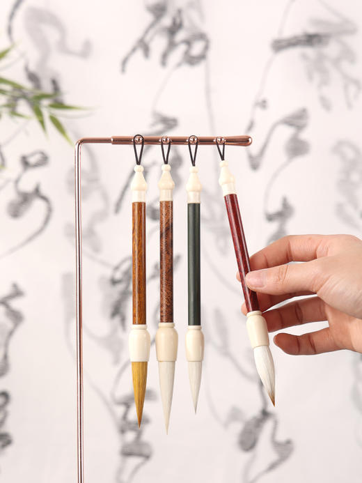 文昌笔-四毫争锋（春蘭、夏荷、秋菊、冬梅） 商品图1