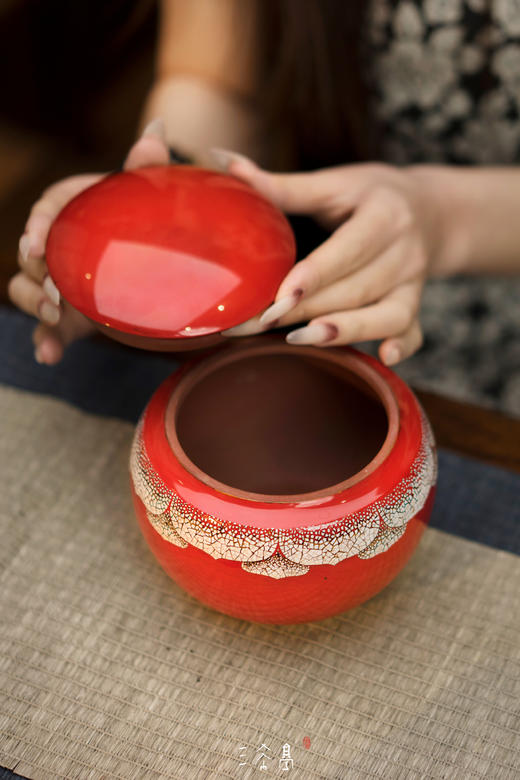 三希堂  流霞系列  火焰红莲 商品图4