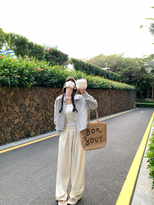 【149元任选2件】现货！复古撞色格子衬衫 商品图8