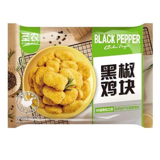 500g圣农黑椒味鸡块 商品图0