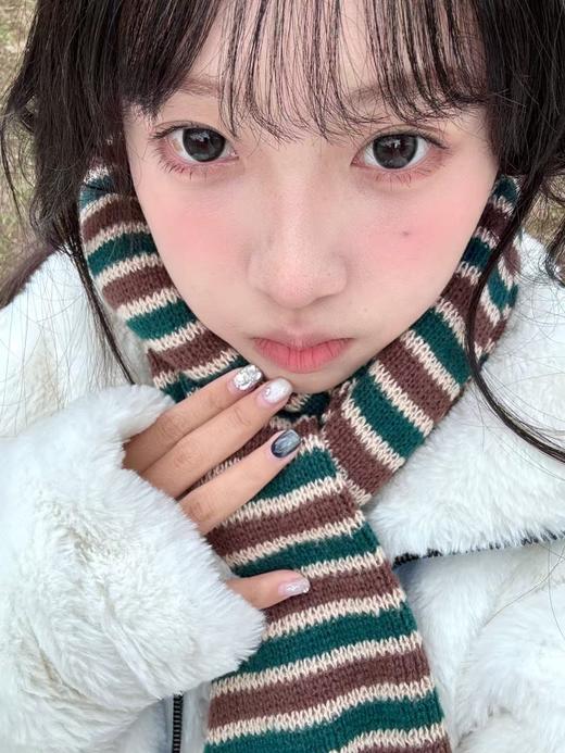 【大直径】PUFF GIRL-奶油小羊黑-14.5mm【半年抛 度数0-800度 含525/575】 商品图8