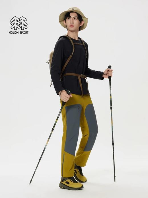 K隆 户外休闲男士速干运动微拉绒圆领长袖T恤 Z-150105 商品图6