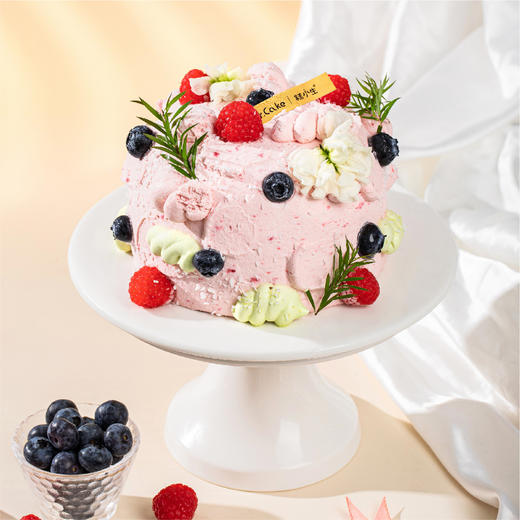 新品-青山粉黛半糖蛋糕 商品图2
