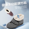 巴玛适中老年妈妈鞋加肥加厚女鞋脚肿保暖防滑软底加绒棉鞋女段D6 商品缩略图0