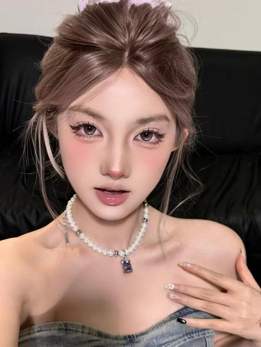 【中直径】PUFF GIRL-公主日记粉-14.2mm【半年抛 度数0-800度 含525/575】 商品图2