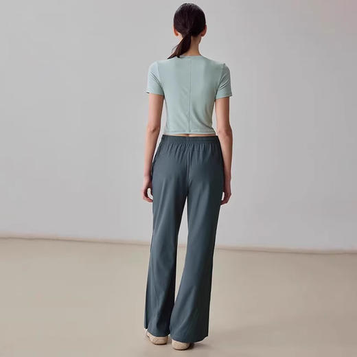 【3~5天发货】跃牌【美度空间】系列 美式复古健身工装裤阔腿显瘦褶皱抽绳伞兵裤ADCK52034 商品图1