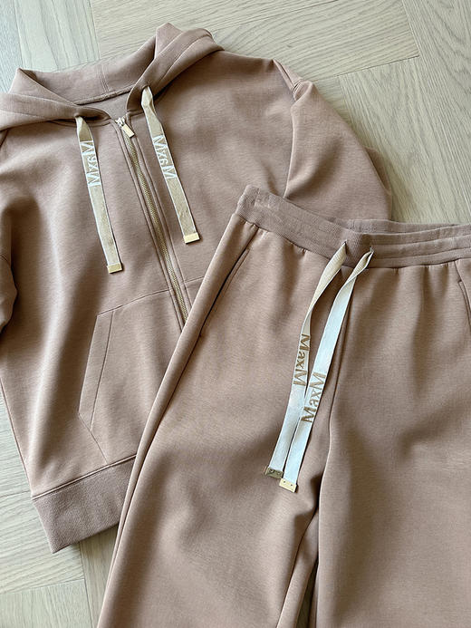 单品包邮 现货 THS-限时 max家 原厂双面布重磅有机棉/M+帽衫宽裁运动裤 BI478 BJ3153 商品图12