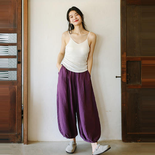 绽放121朵/桑蚕丝带胸垫可调节显白弧形小v领百搭简约肩带吊带 商品图1