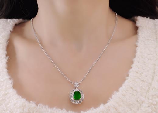 2.51ct刻面祖母绿吊坠 商品图3