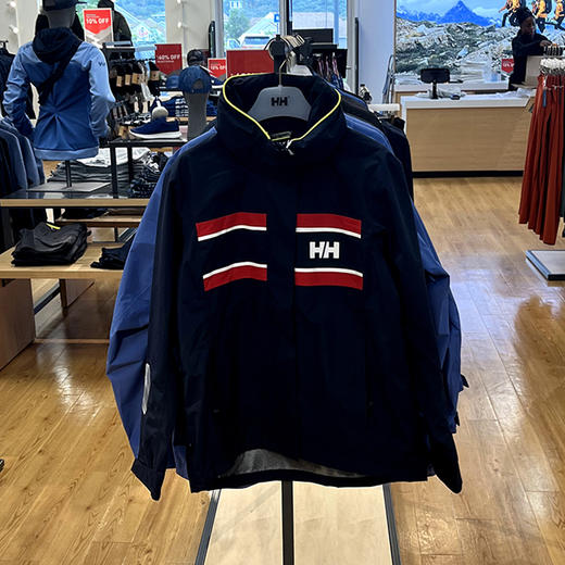 HE**Y HANSEN/海*汉*森 Saltholm 女士logo标拉链连帽航海夹克 商品图1