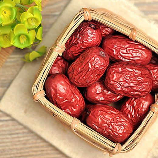 雪莲山·新疆大枣骏枣500g（三级枣） 煮粥泡茶好帮手 商品图1