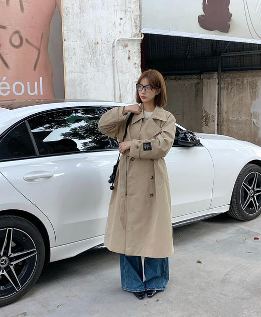 selfwho孙千同款风衣外套030410 商品图5