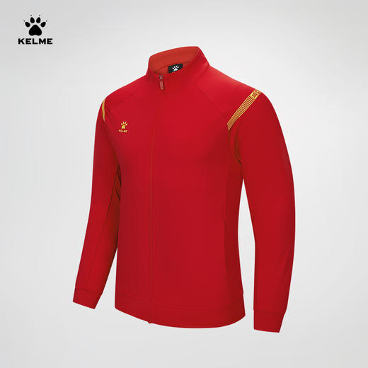 卡尔美2025新款国旗系列男女同款针织外套 商品图10