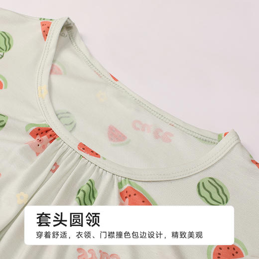 都市丽人超值精选童装特价棉质裙装薄针织人棉短袖类JHH6A2 商品图4