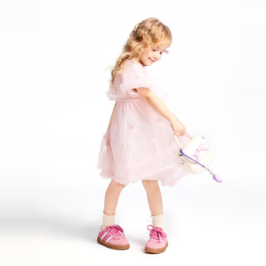 女童短袖连衣裙夏季新款安奈儿童装实体店同款XG523644 商品图5