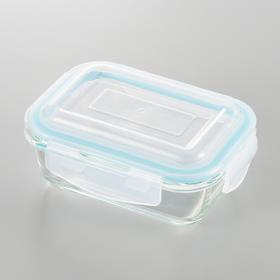 日本进口吉川玻璃保存容器4锁 370