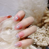 【少女冰透的美甲】穿戴甲QC合集日常辣妹少女冰透显手白美甲成品简约带钻假指甲贴片。ry 商品缩略图7