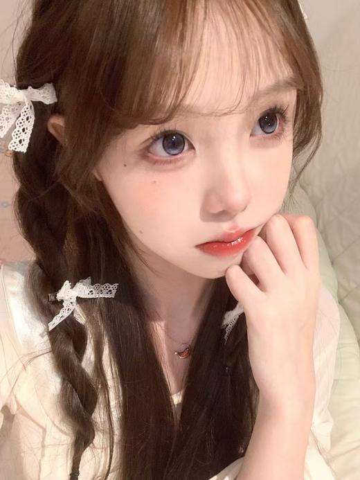 【中直径】PUFF GIRL-城堡巡游蓝-14.2mm【半年抛 度数0-800度 含525/575】 商品图3