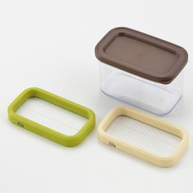 日本进口吉川 收纳盒 带黄油刀268g