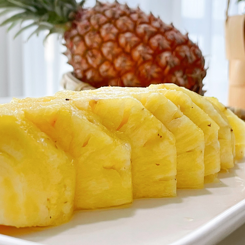 【海南金钻凤梨】 无需泡盐水不涩口不麻嘴 皮薄肉厚脆甜多汁