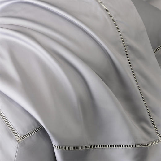 【线下门店轻奢高端系列】星耀臻柔棉纯色四件套 天丝棉艾草抑菌纤维柔顺清凉套件 商品图11